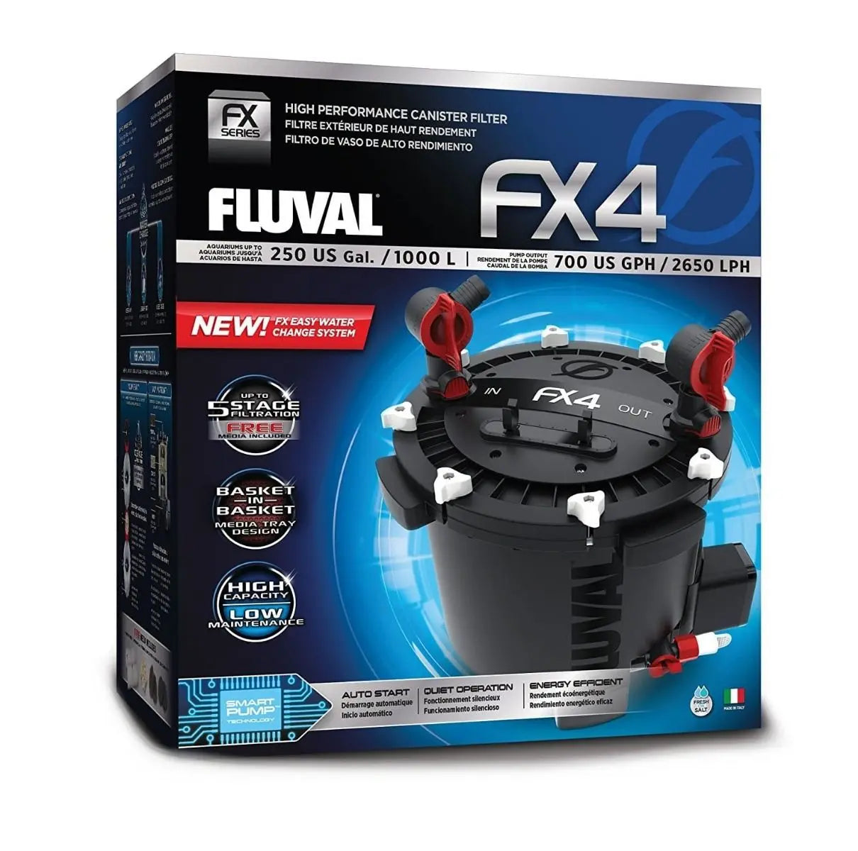 Fluval FX4 External Filter 1000L Rolf C. Hagen