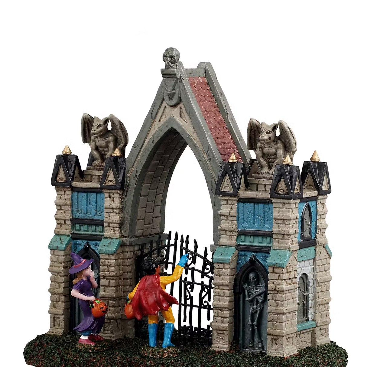 Gargoyle Gate Lemax Spooky Town Table Accent