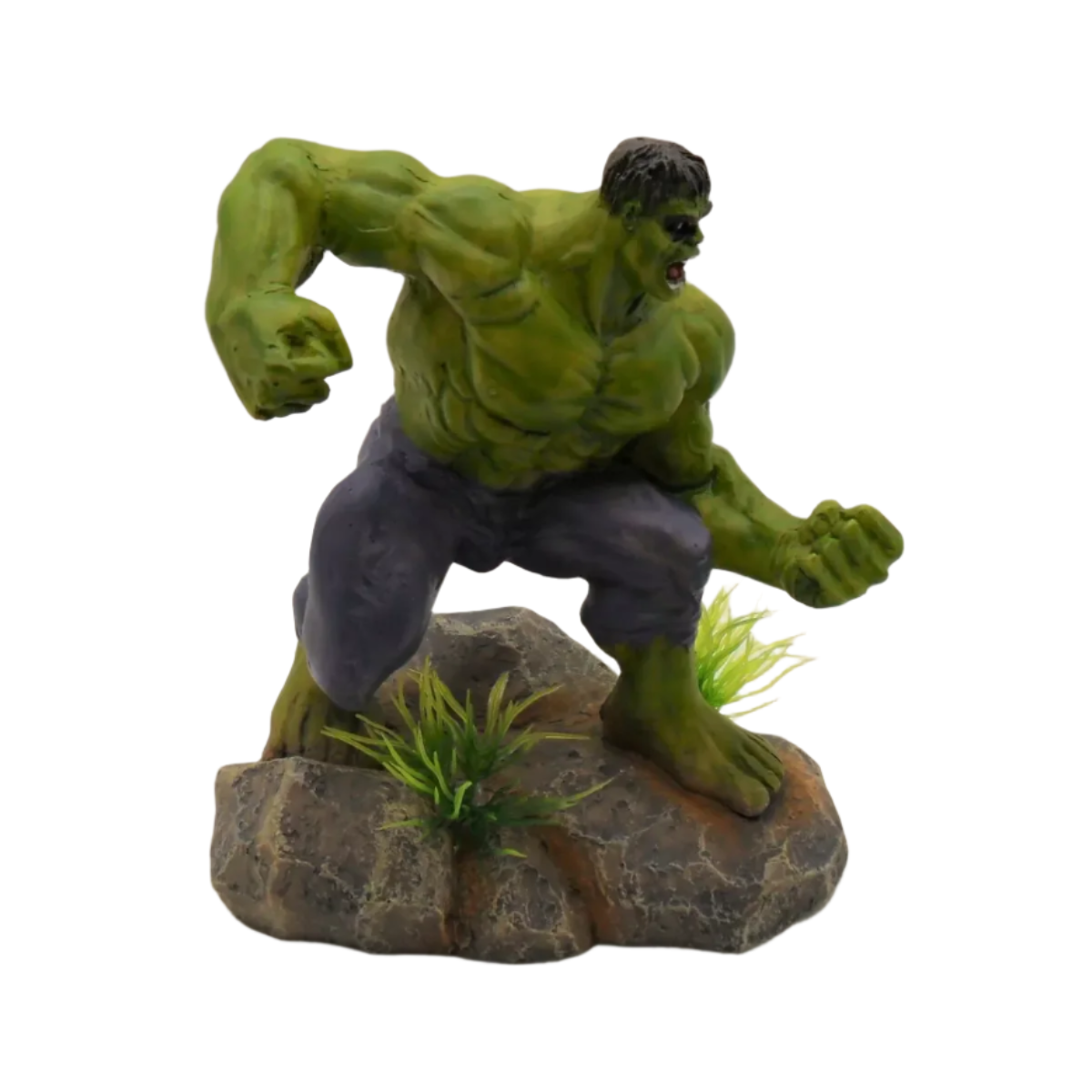 Green Toxic Guy Hulk Aquarium Ornament