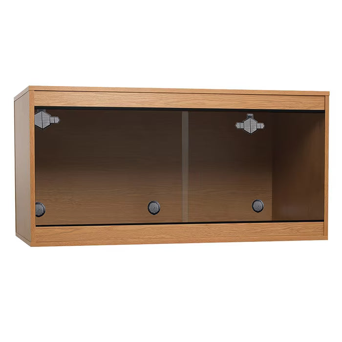 HabStat Standard Vivarium L122xD61xH61cm Oak