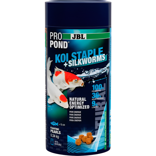 JBL ProPond Koi Staple + Silkworm 0.34Kg