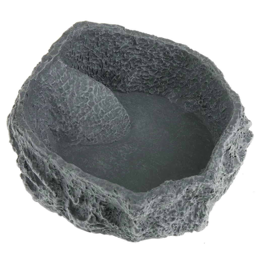 JBL ReptilBar Grey XL – Terrarium Bowl for Food & Water
