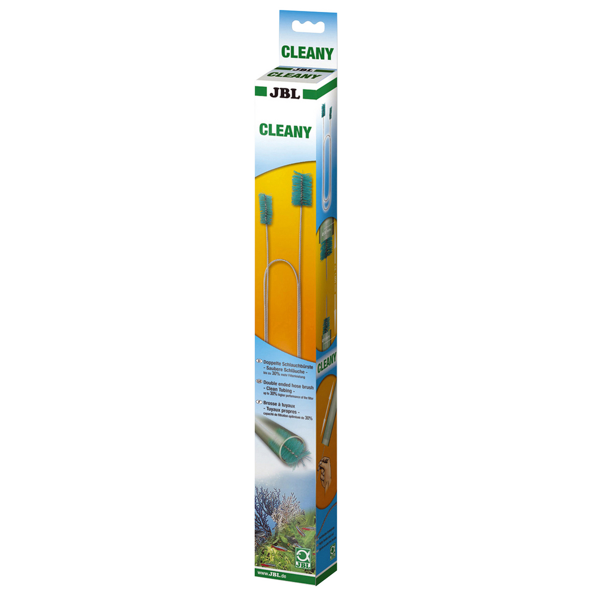 JBL Cleany Aquarium Double Ended Hose Brush