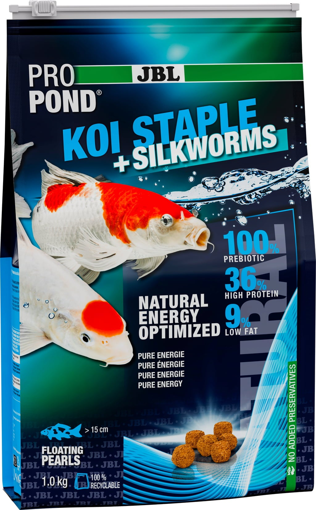 JBL ProPond Koi Staple + Silkworm 1kg