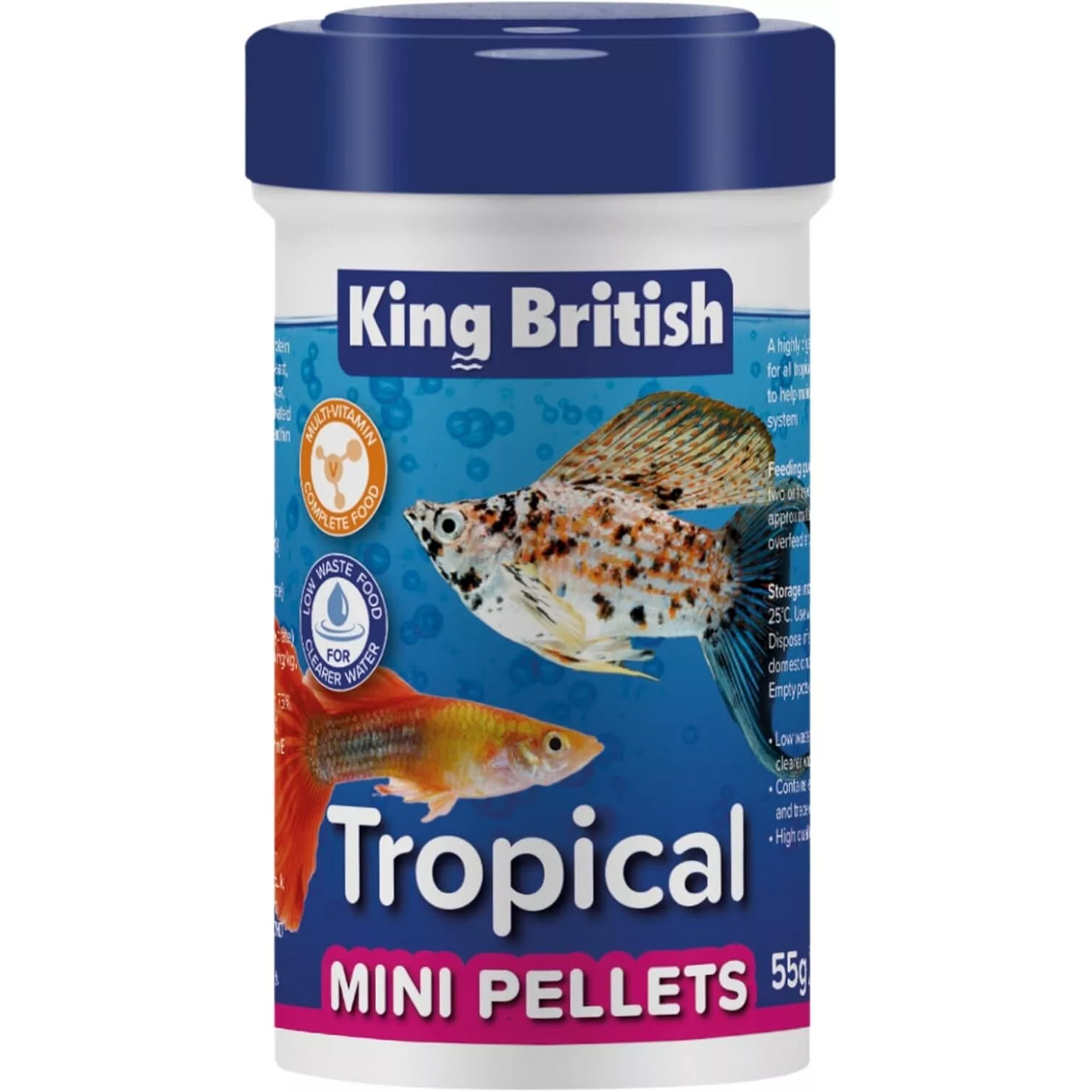 King British Tropical Mini Pellets 55g