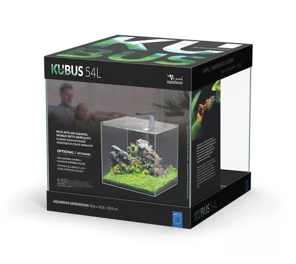 Kubus 54L Aquarium Black