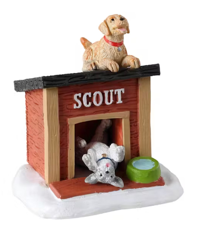 Scouts's Home Lemax Christmas Village Figurine