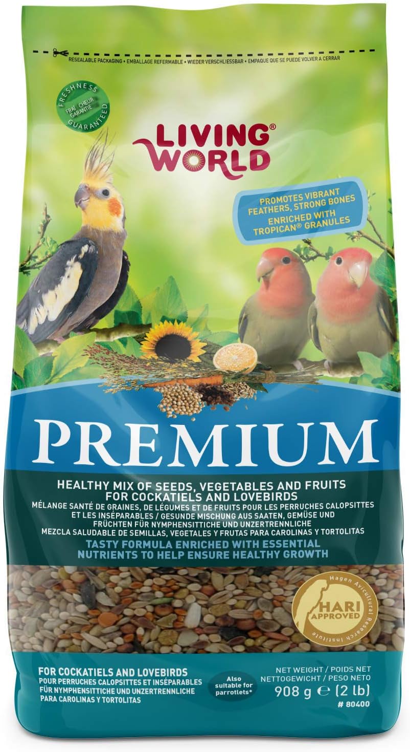 Hagen Living World Premium Cockatiel Food 908g