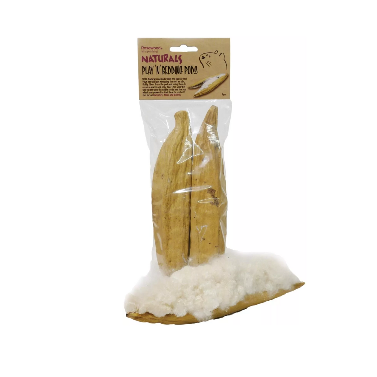 Rosewood Naturals Play n Bedding Pods 2pcs