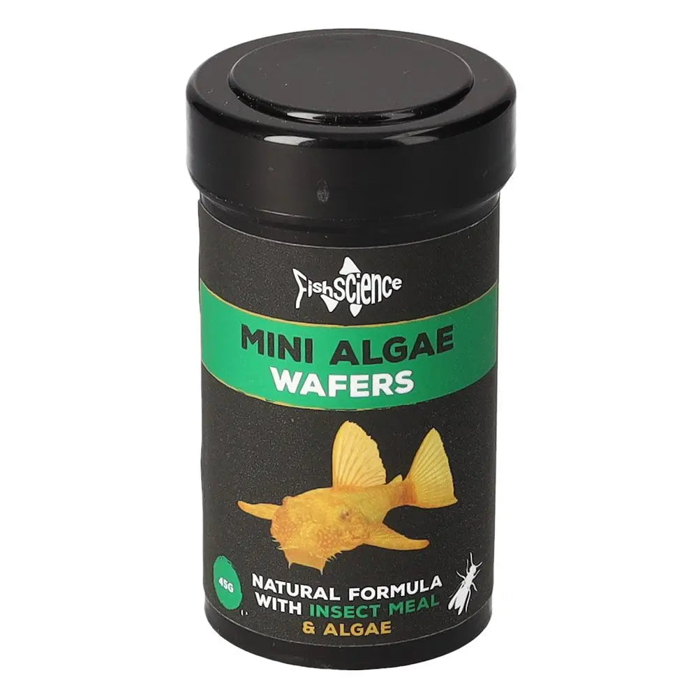 FishScience Mini Algae Wafers 45g – Algae Fish Food Fishscience Ltd