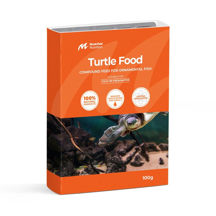 Monkfield Frozen Turtle Food 100g