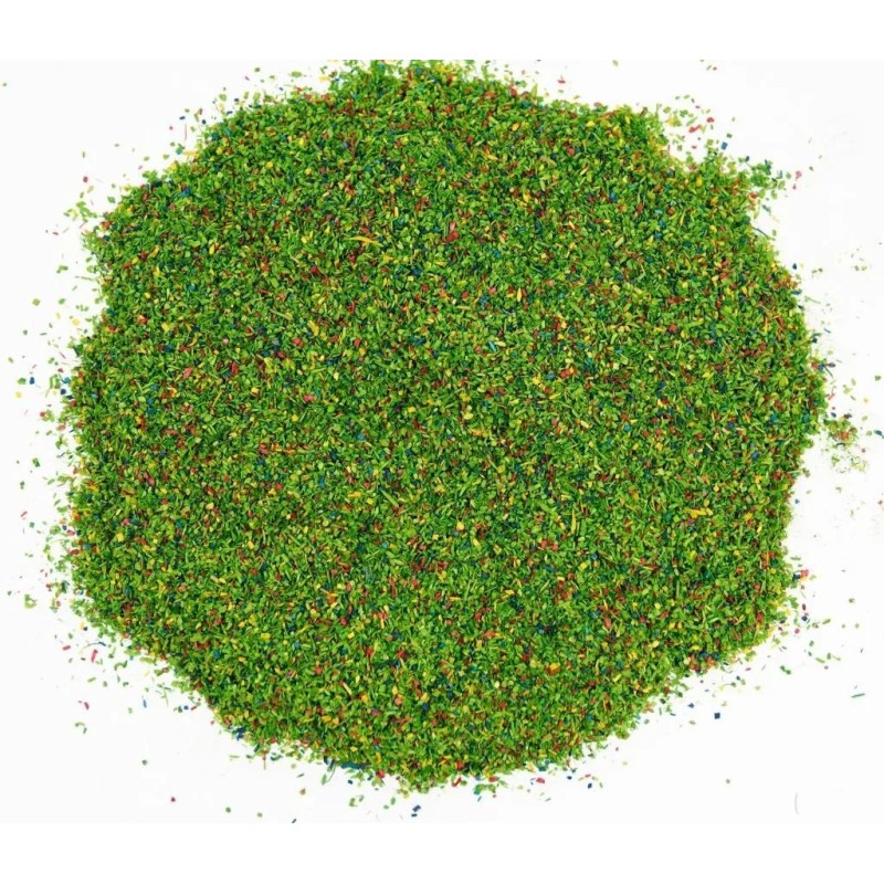 My Village Medium Green Multicolour Scatter – 50g Pack Decorative Vegetation Ground Cover (SKU MYD127) Mill Race Garden Centre