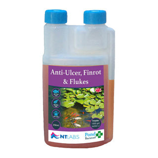 NT Labs Pond Bacterad Ulcers Finrot & Flukes 250ml Nt Labs