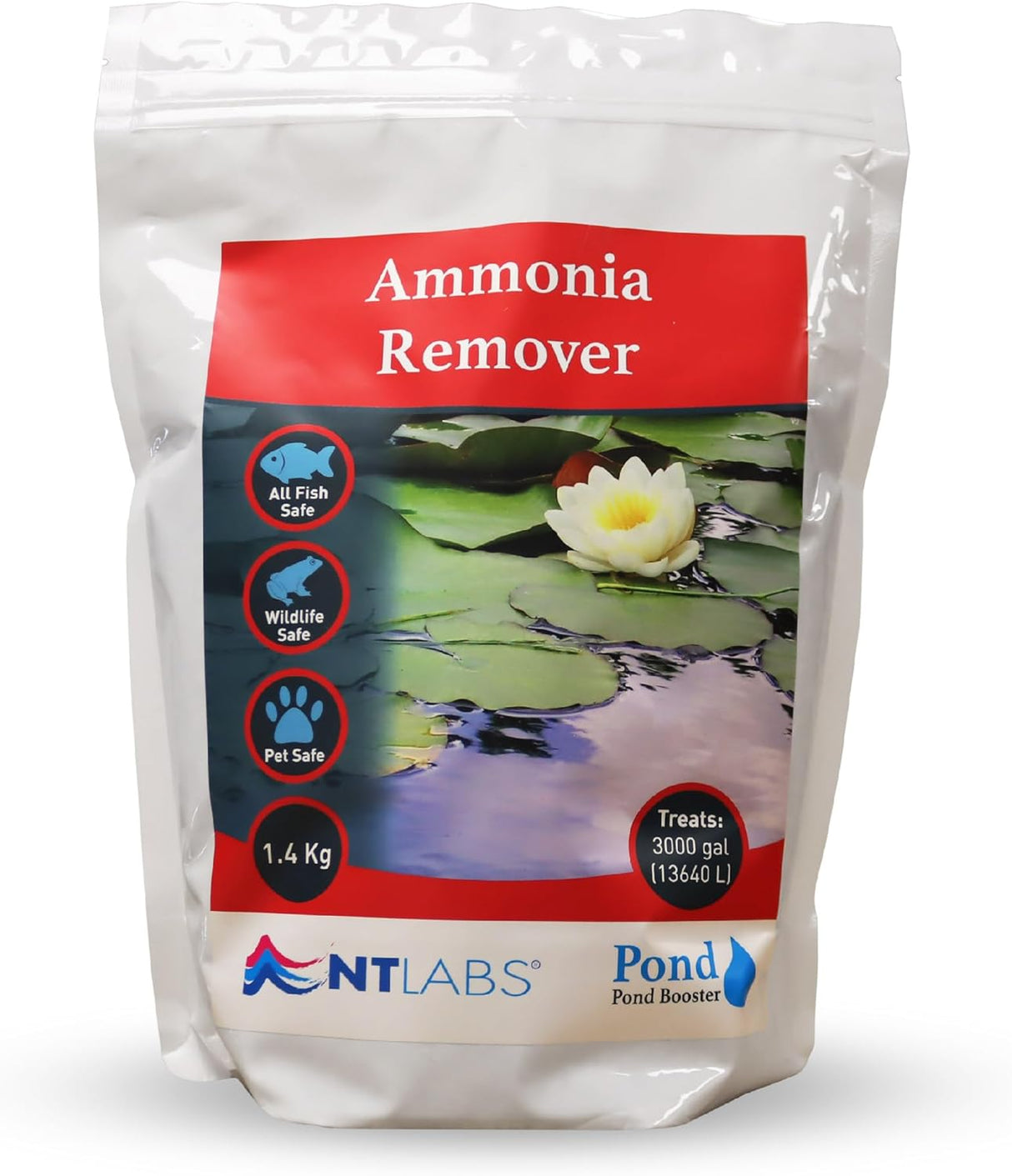 NT Labs Pond Booster Ammonia Remover 1.4kg Nt Labs
