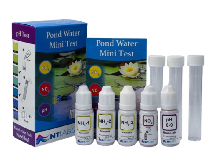 NT Labs Pond Water Mini Test Kit – pH, Ammonia & Nitrite Nt Labs