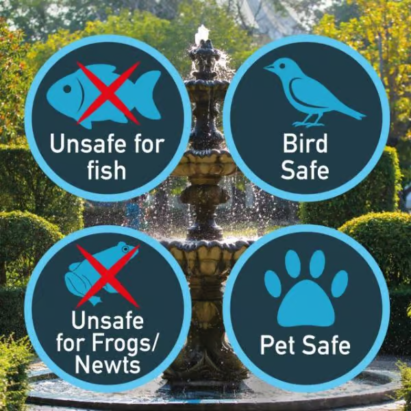 NT Labs Fountain Shine Water Feature Cleaner 500g