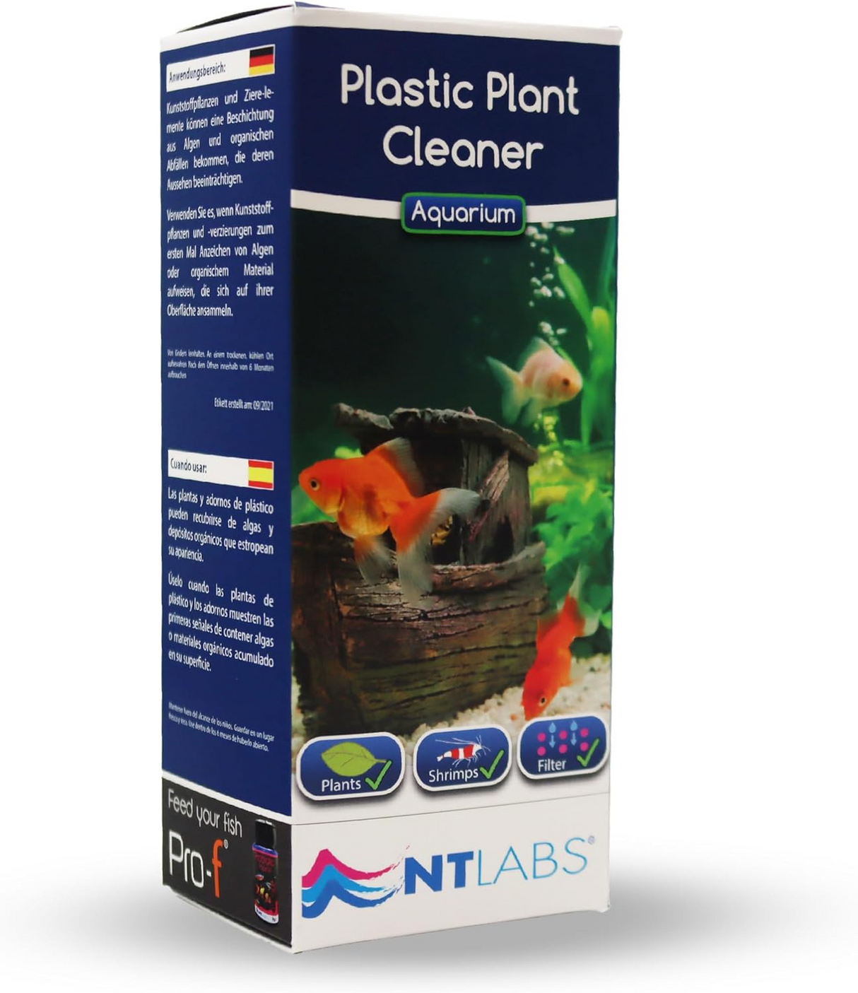 NT Labs Aquarium Plastic Plant Cleaner 100ml