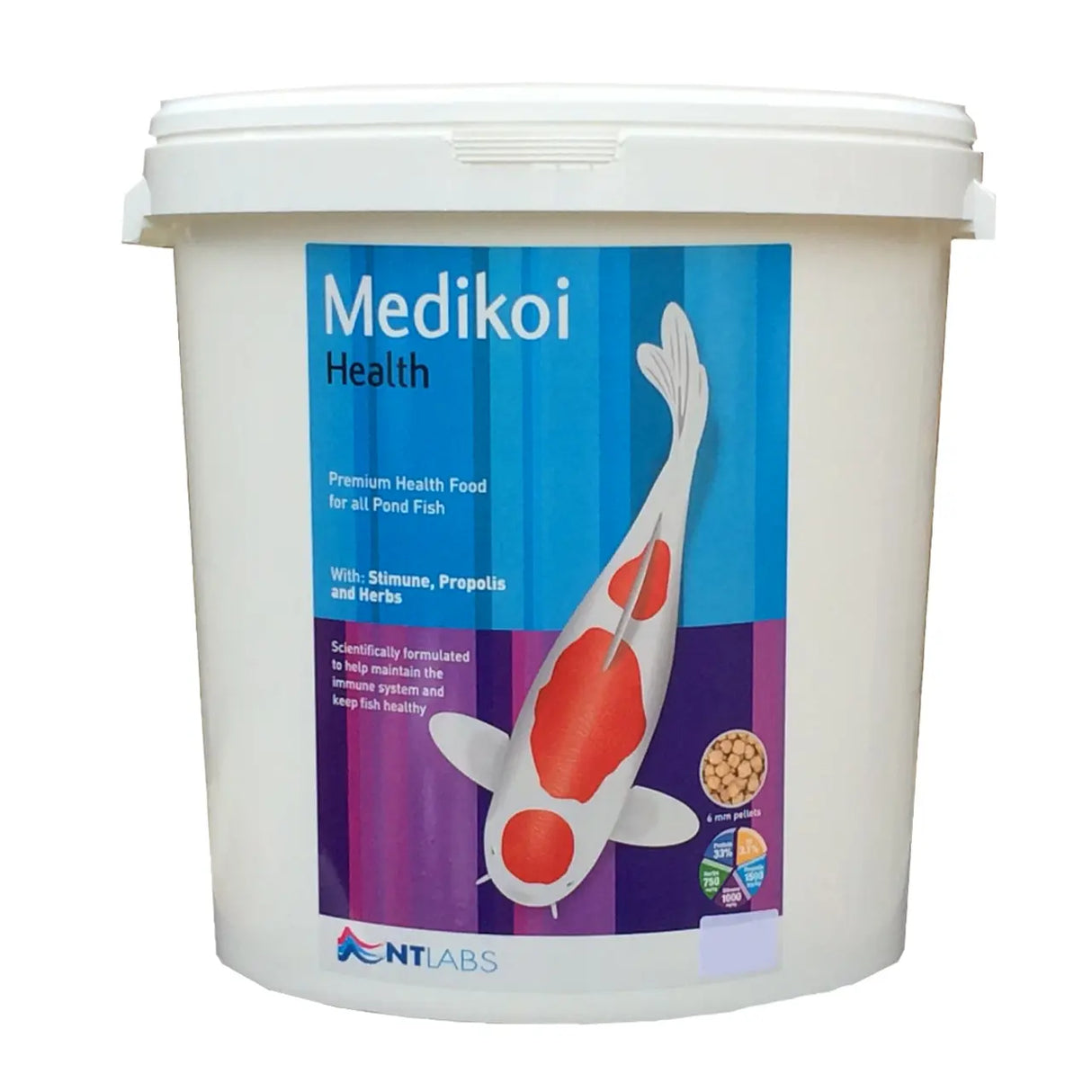 NT Labs MediKoi Health Koi Pellet Food 5kg Nt Labs