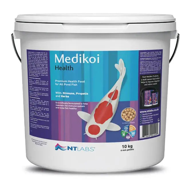 NT Labs MediKoi Health 10kg Koi Pellet Food Nt Labs
