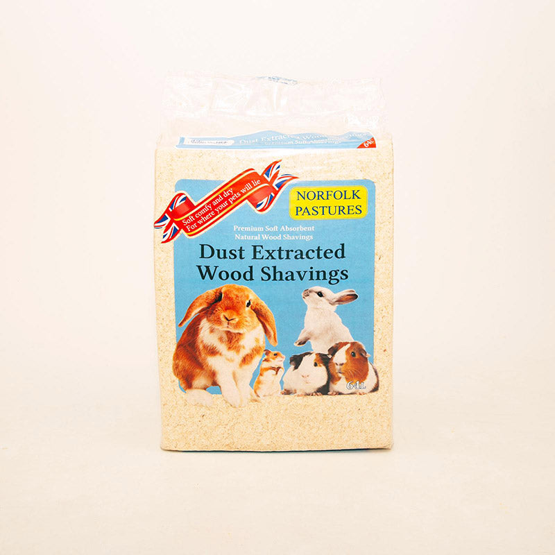 Norfolk Pastures Woodchips for Pet Cages 64 litres