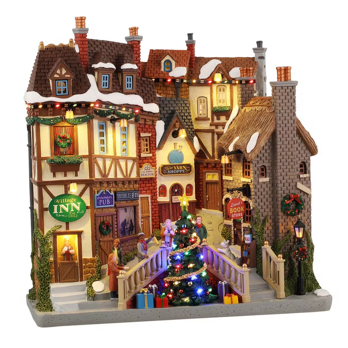 Oxfordshire Village B/O (4.5V) Lemax Christmas Village Facade
