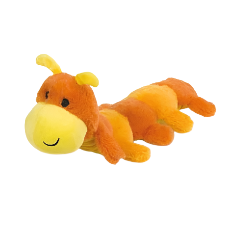 Petface Buddies Cody Caterpillar Plush Dog Toy
