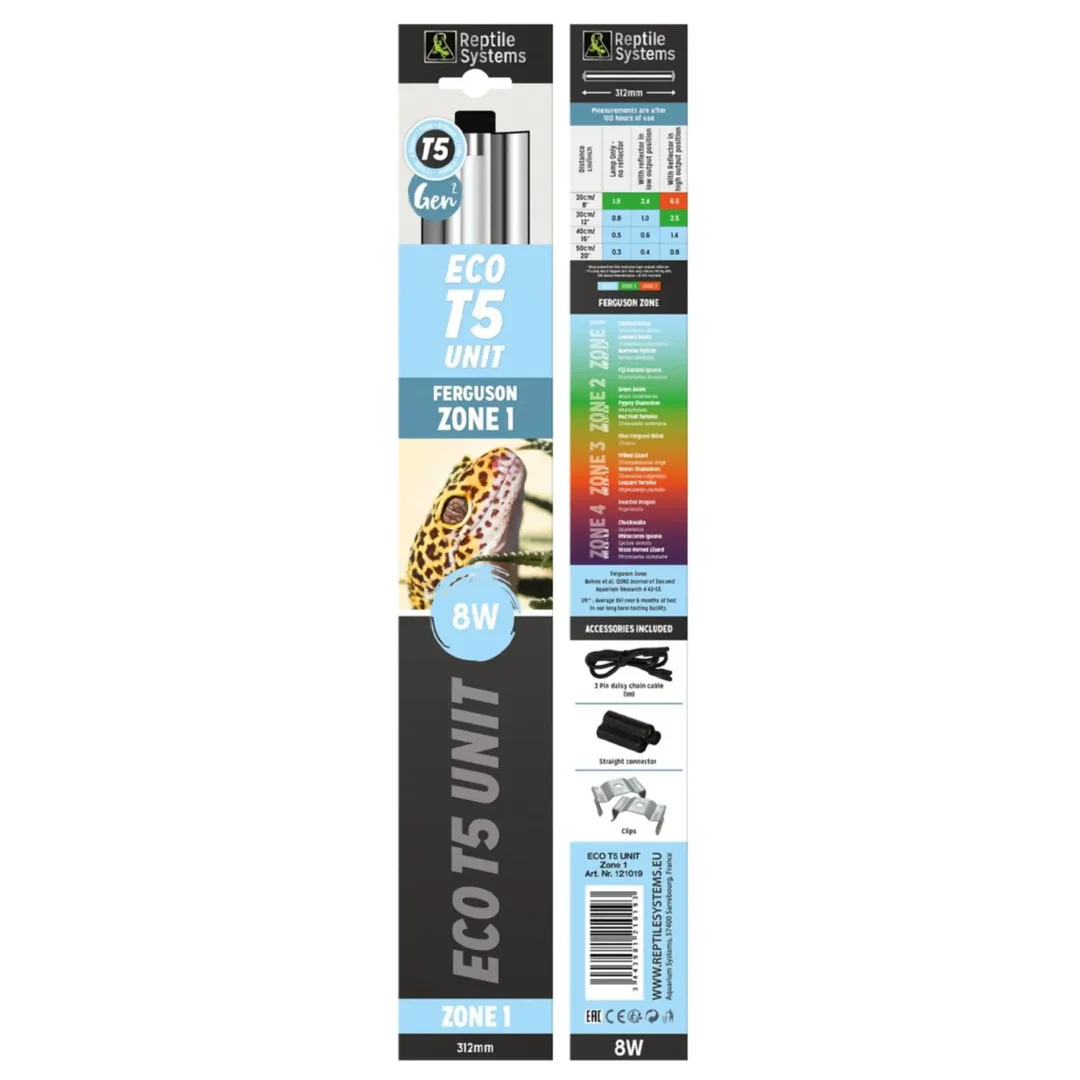 Reptile Systems Eco T5 Unit Zone 1 24w 570mm