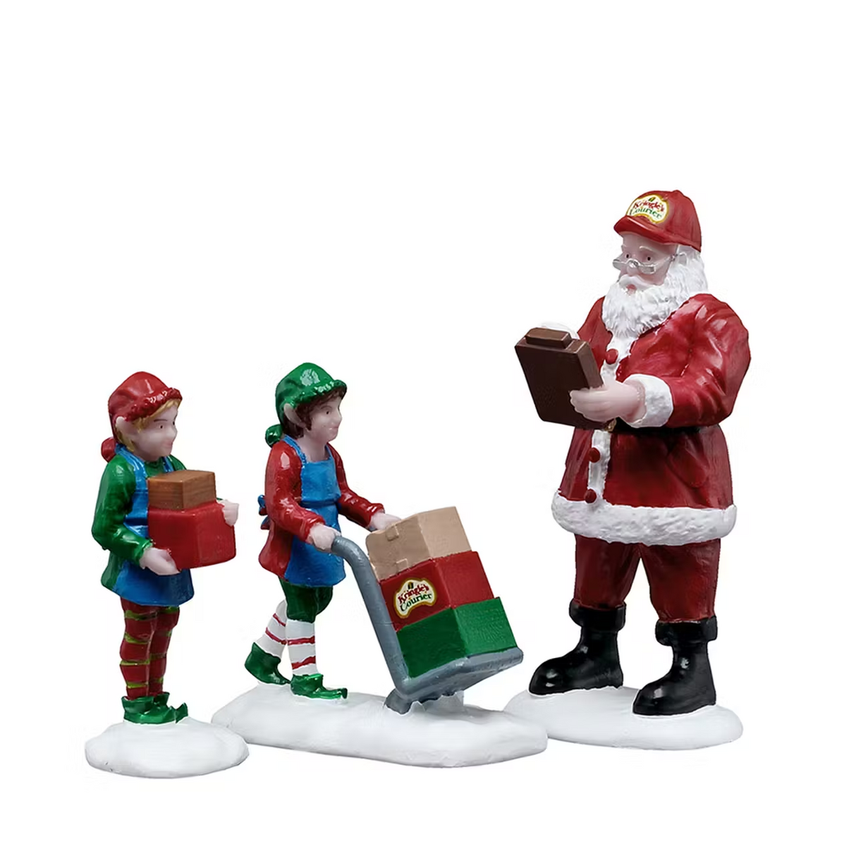 Ready For Shipping Set Of 3 Lemax Christmas Village Figurine