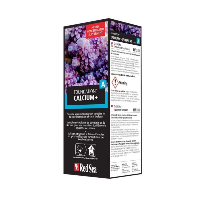 Red Sea Reef Foundation A Calcium+ 500ml Red Sea Aquatics (Uk) Ltd
