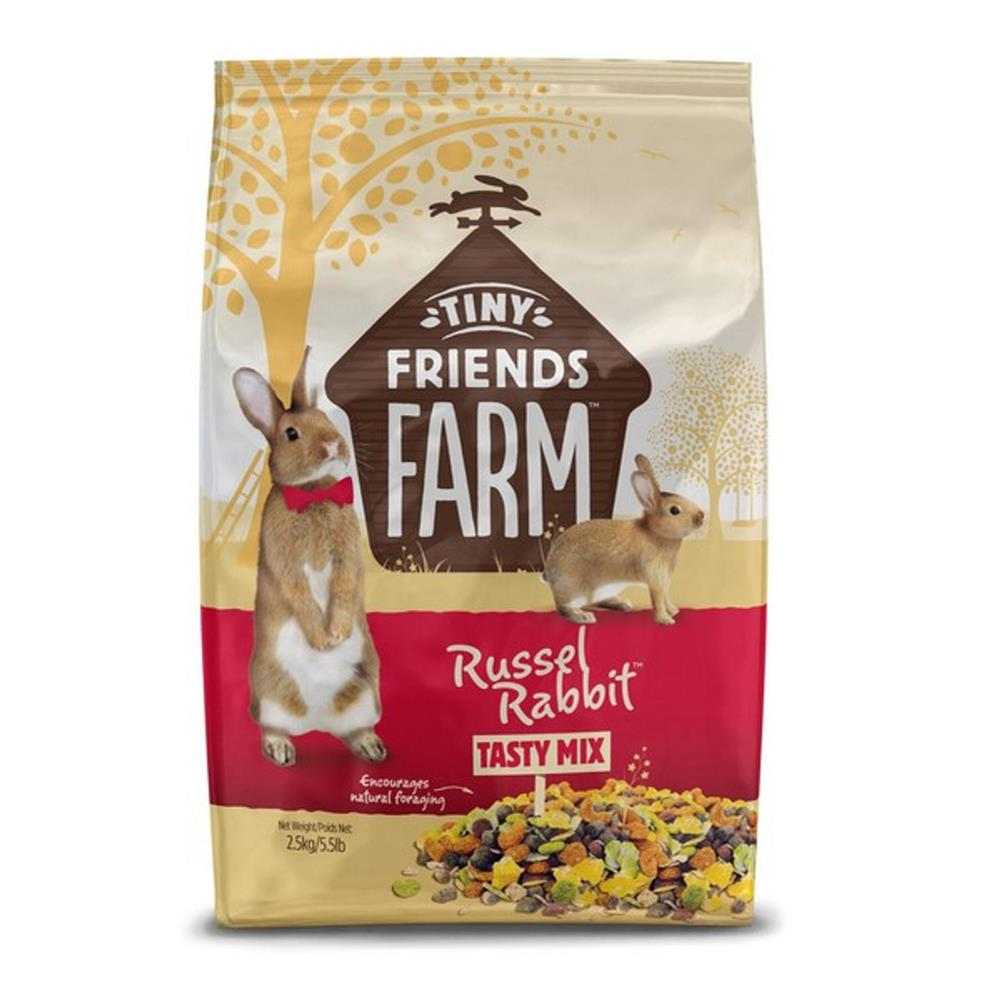 Tiny Friends Farm Russel Rabbit Tasty Mix 2.5kg