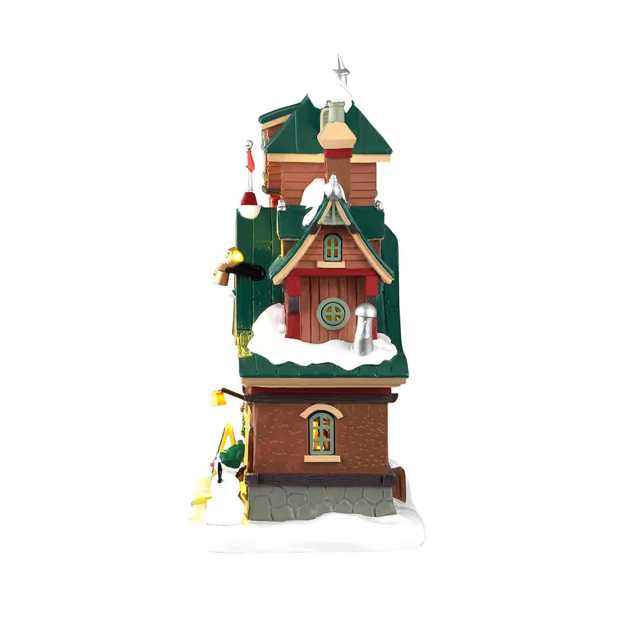 Santa's Elf Dormitory B/O (4.5V) Lemax Christmas Village Illuminated Building Lemax