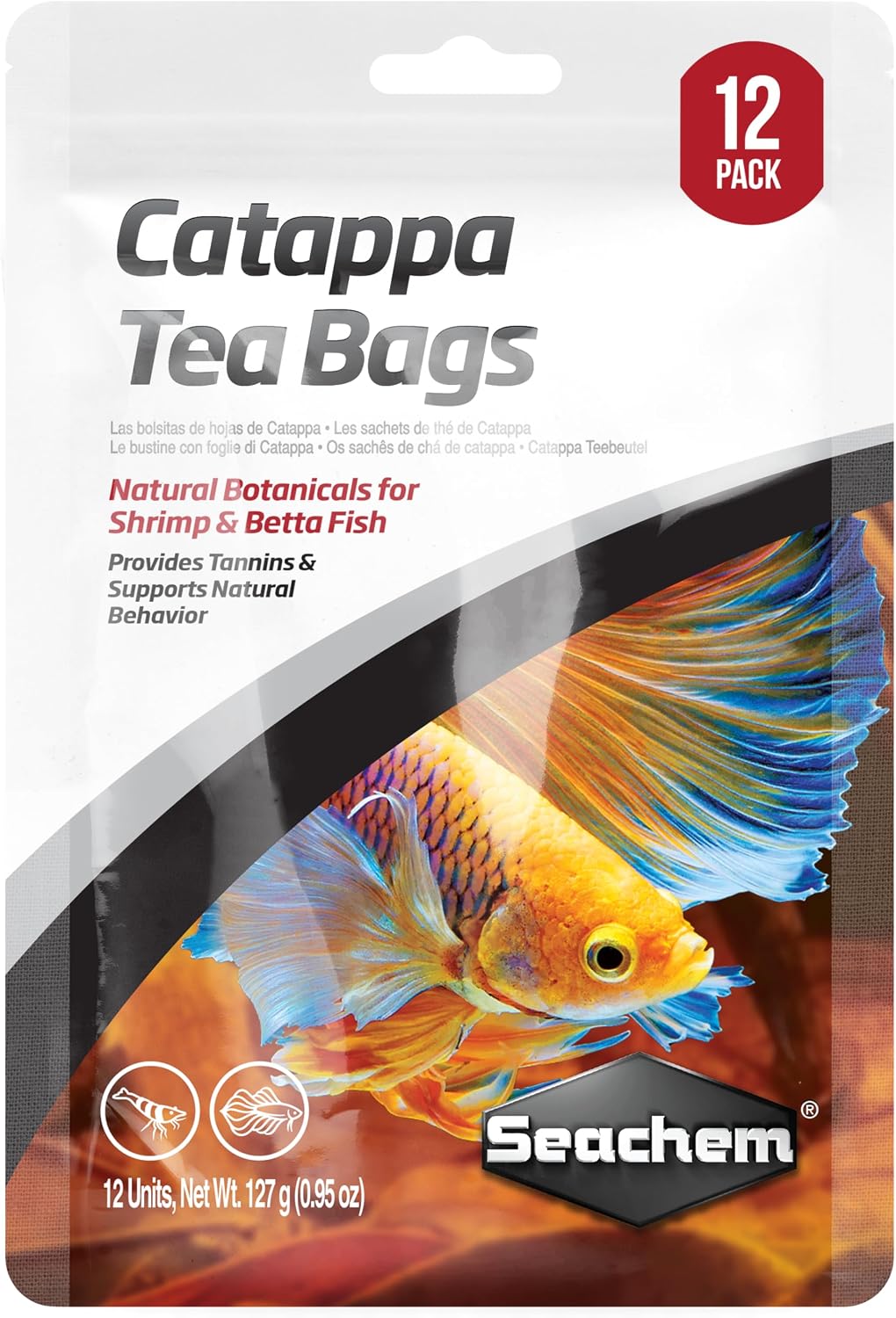 Seachem Catappa Tea Bags 27g ALF Ltd