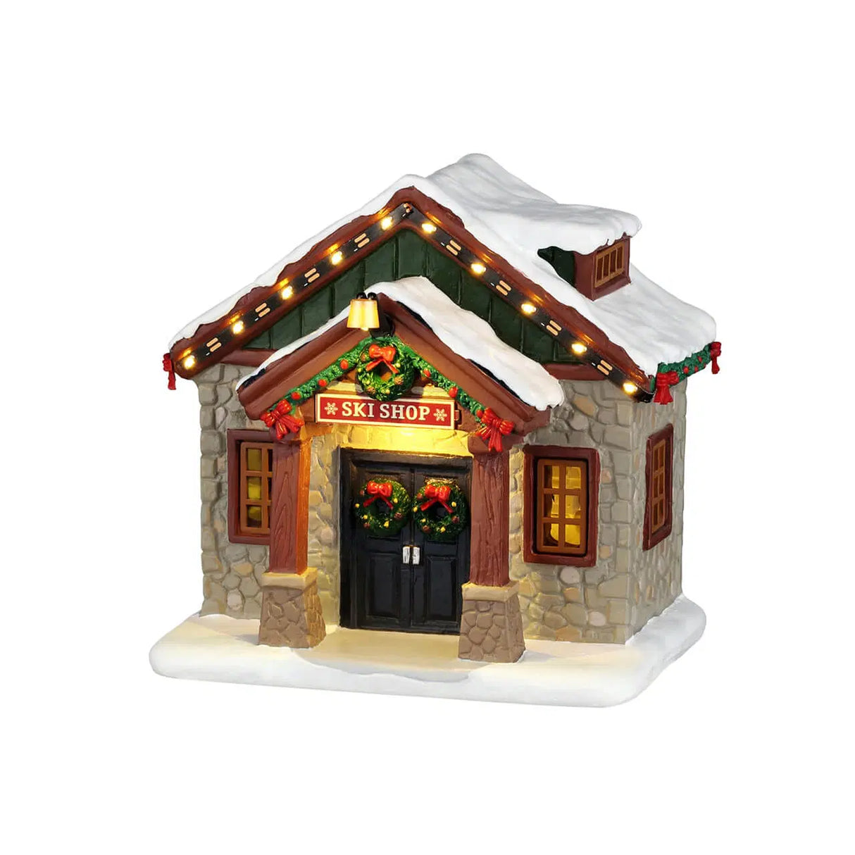 Ski Shop Lemax Christmas Village Table Accent Lemax