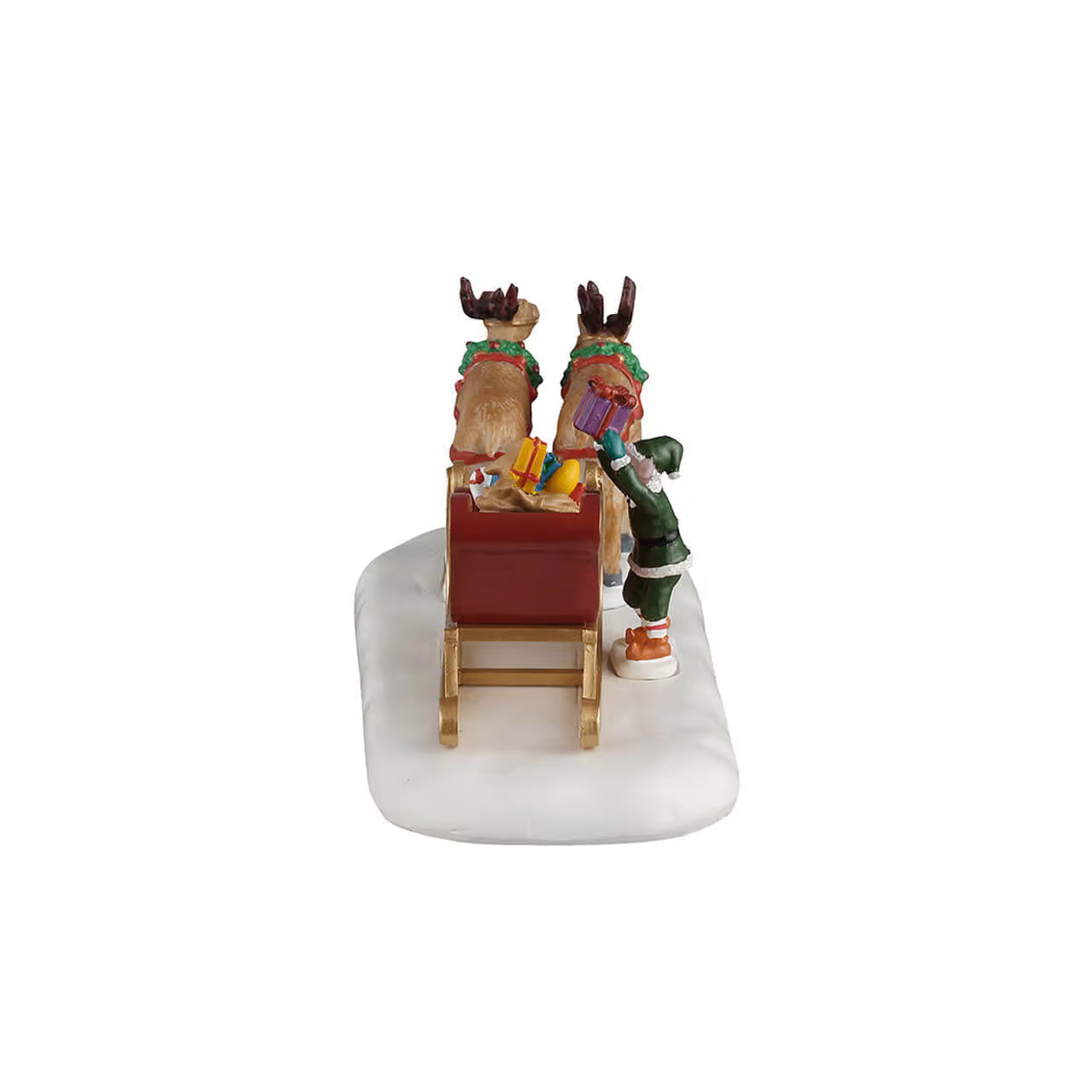 Sled Of Toys Lemax Christmas Village Figurine Lemax