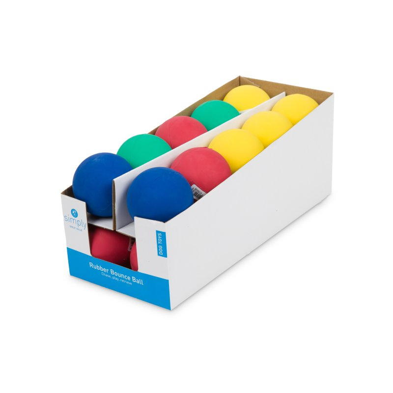 Solid Rubber Ball Dog Toy