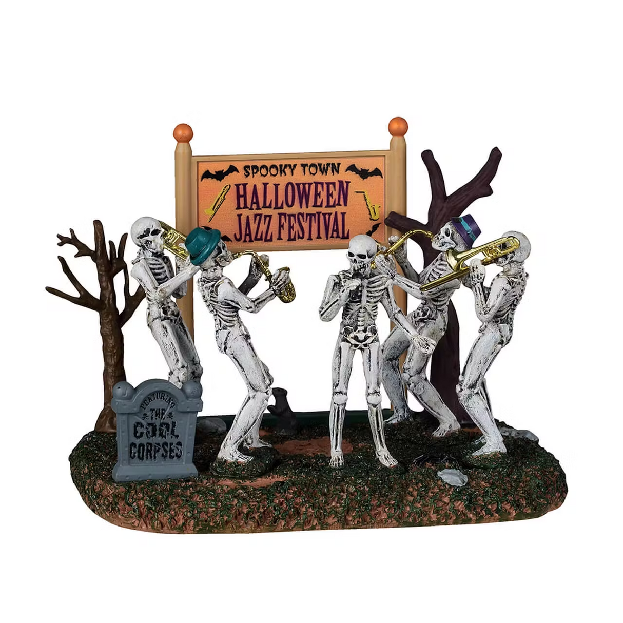 Spooky Town Halloween Jazz Festival Lemax Spooky Town Table Accent