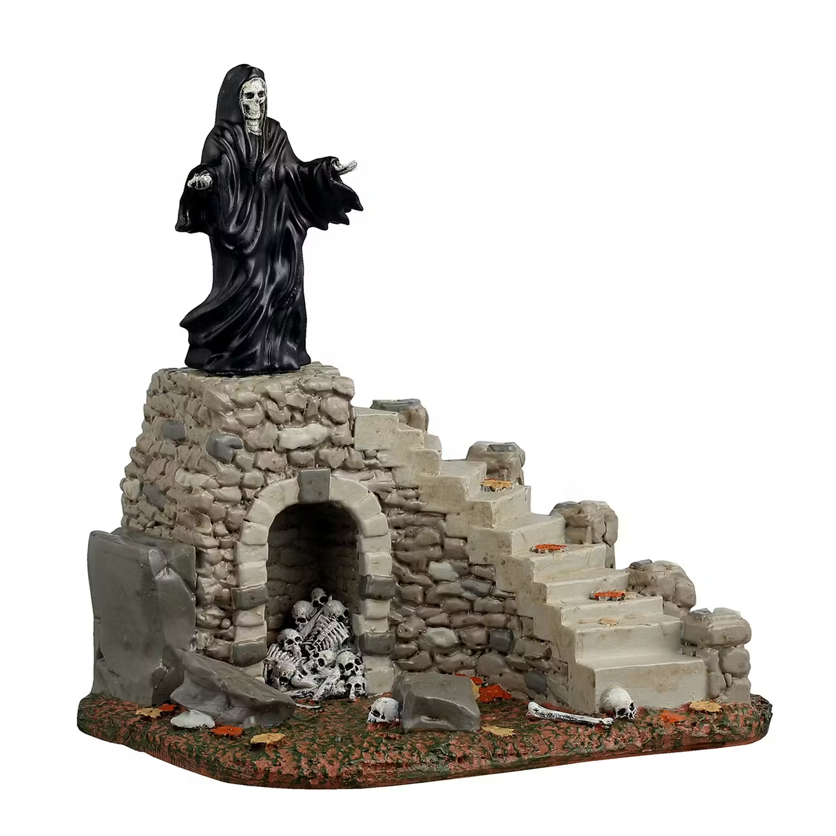 Spooky Staircase Set Of 2 Lemax Spooky Town Table Accent