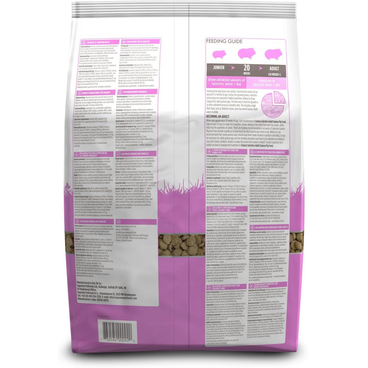 Supreme Selective Junior Guinea Pig 1.5kg