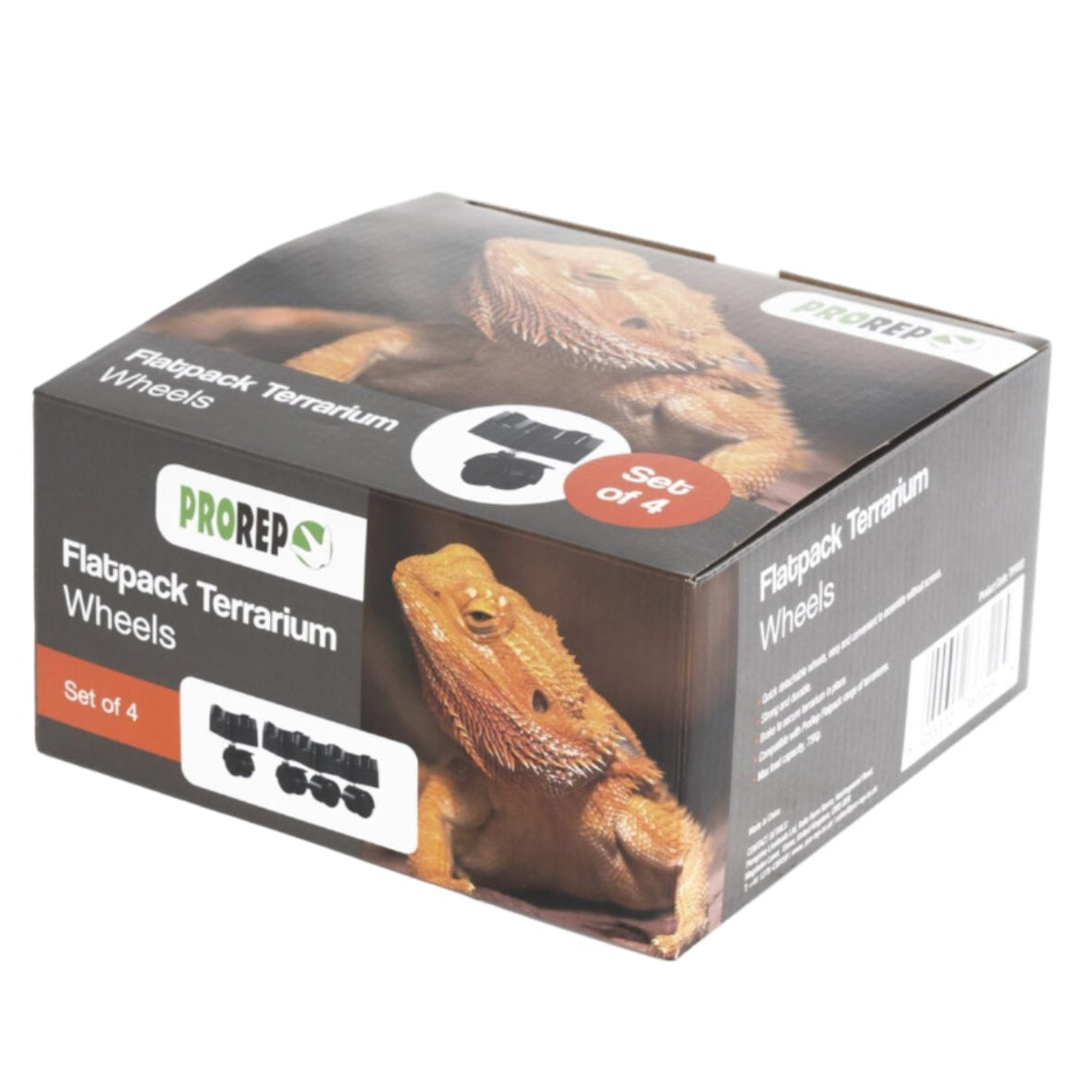 ProRep FLATPACK Terrarium Wheels 4 Pack