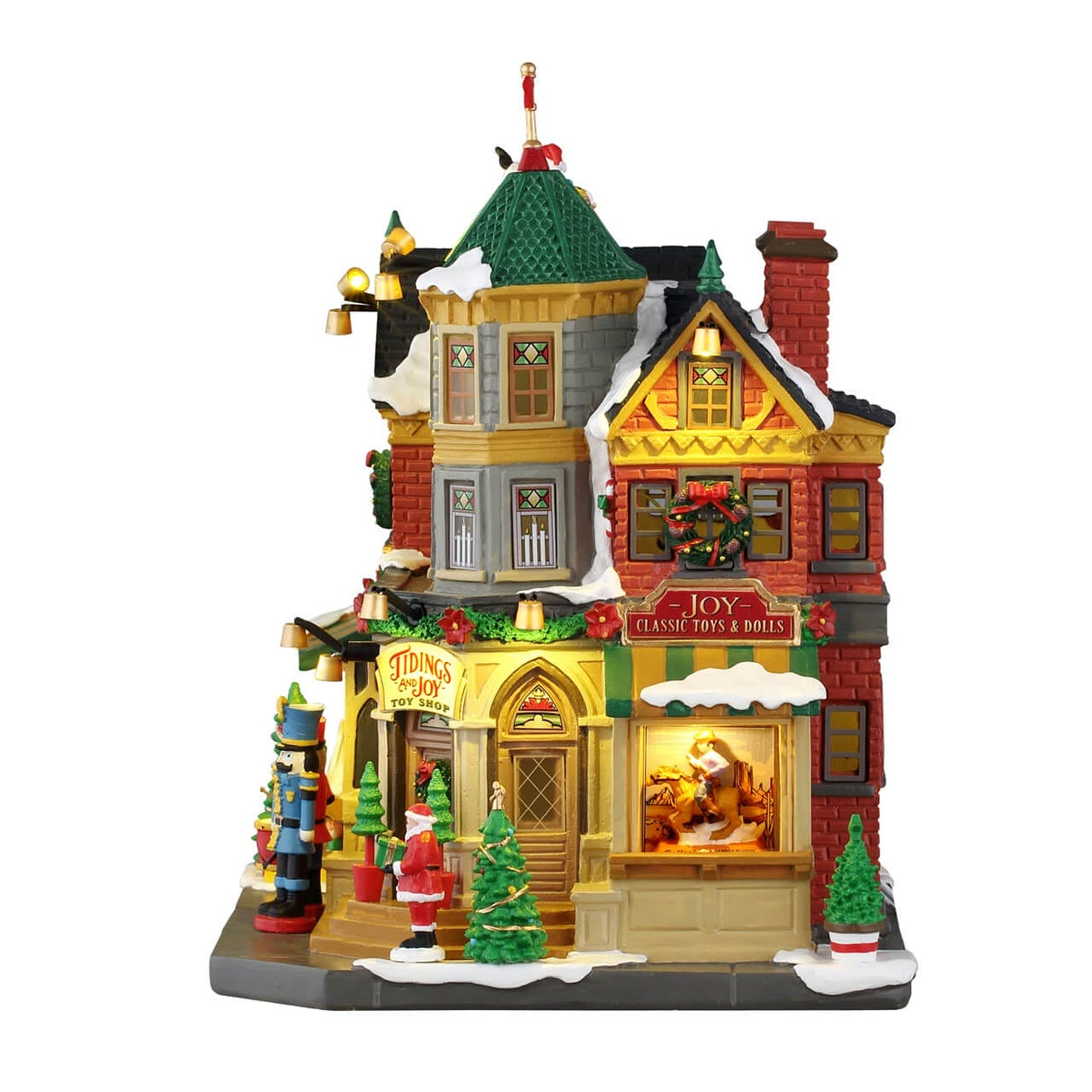 Tidings and Joy Toy Shop B/O (4.5V) Lemax Christmas Village Illuminated Building Lemax Christmas Village