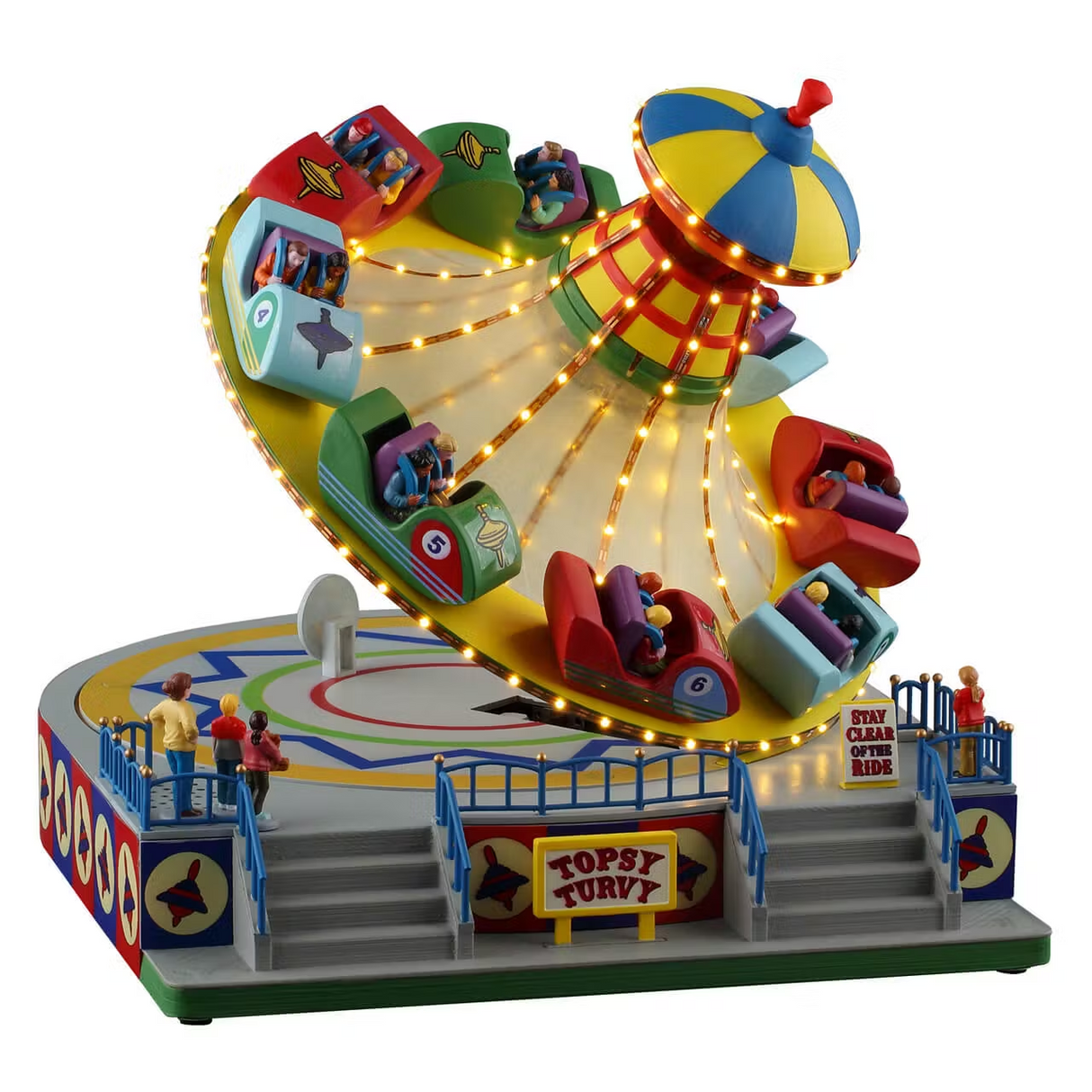 Topsy Turvy Incl. Adaptor, 550 Ma (White) Lemax Christmas Village Sights & Sounds