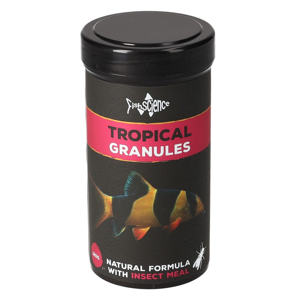 FishScience Tropical Granules Food 120g