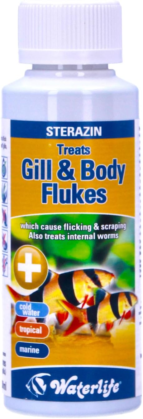 Waterlife Sterazin Parasite & Worm Treatment 100ml