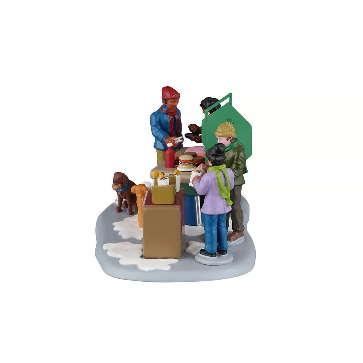 Winter Block Party B/O (4.5V) Lemax Christmas Village Table Accent Lemax