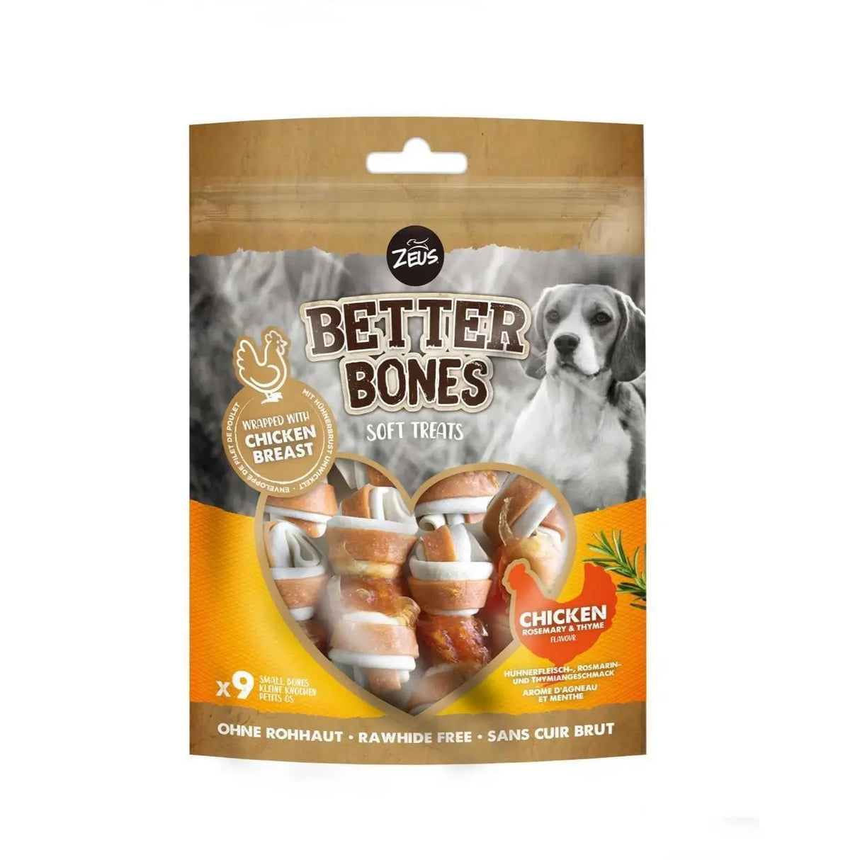 Zeus Better Bones Chicken Wrapped Bones Rolf C. Hagen