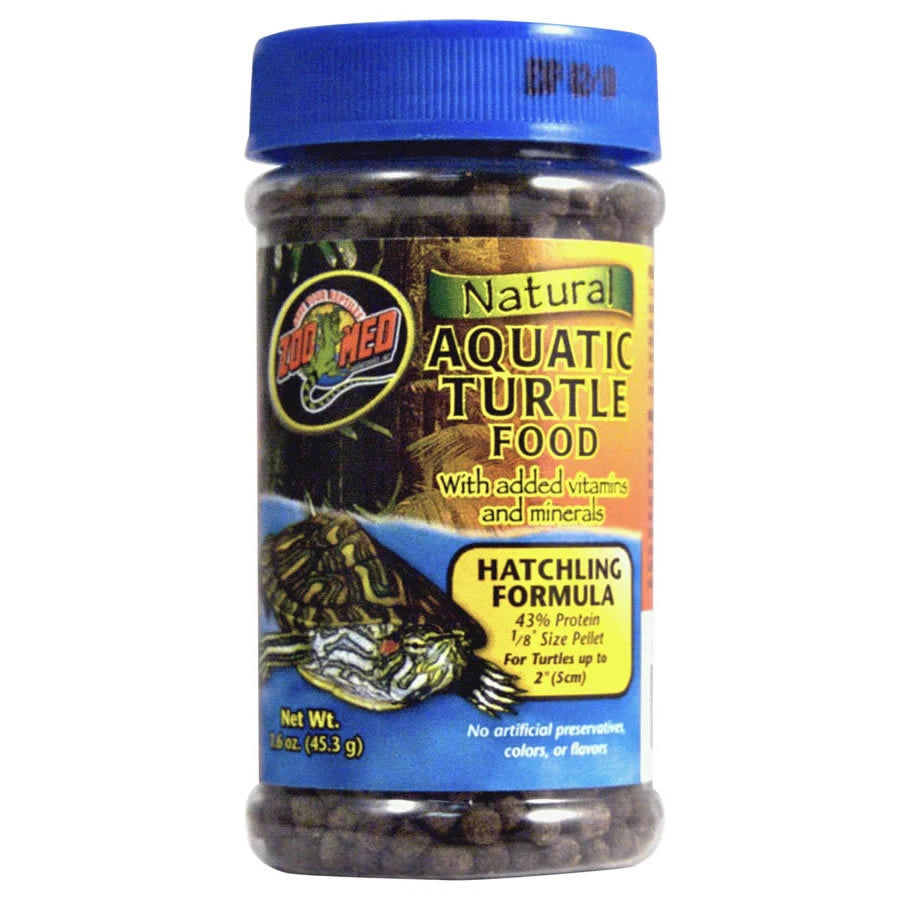 Zoo Med Aquatic Turtle Food Hatchling Formula 45.3g Peregrine Livefoods Ltd