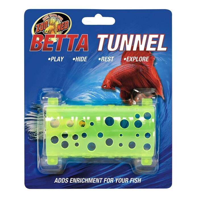 Zoo Med Betta Tunnel – Assorted Colours