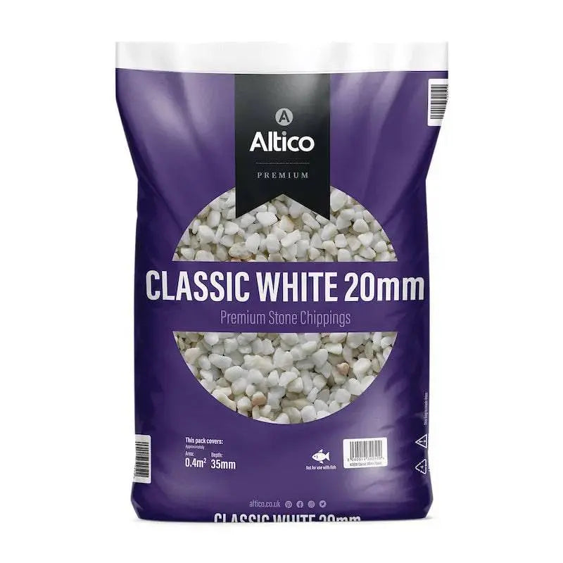 Premium Aggregates Classic White 20mm by Altico Altico