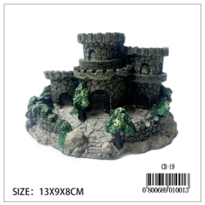 Aquarium D  cor Castle Ruins CB-19