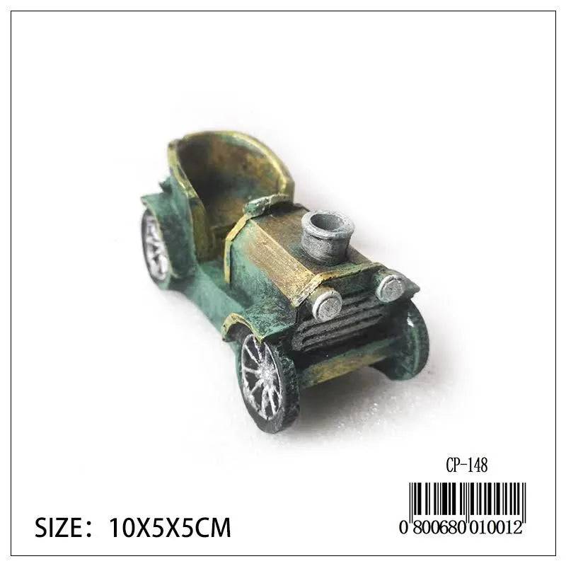 Old Fashion Car Aquarium Ornament Anhui Hefei Hongjia Co Ltd